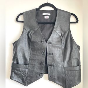 Re/Done leather vest